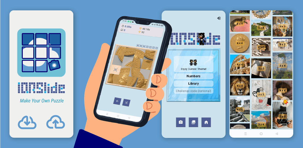 IQRSlide – Photo Sliding Puzzle